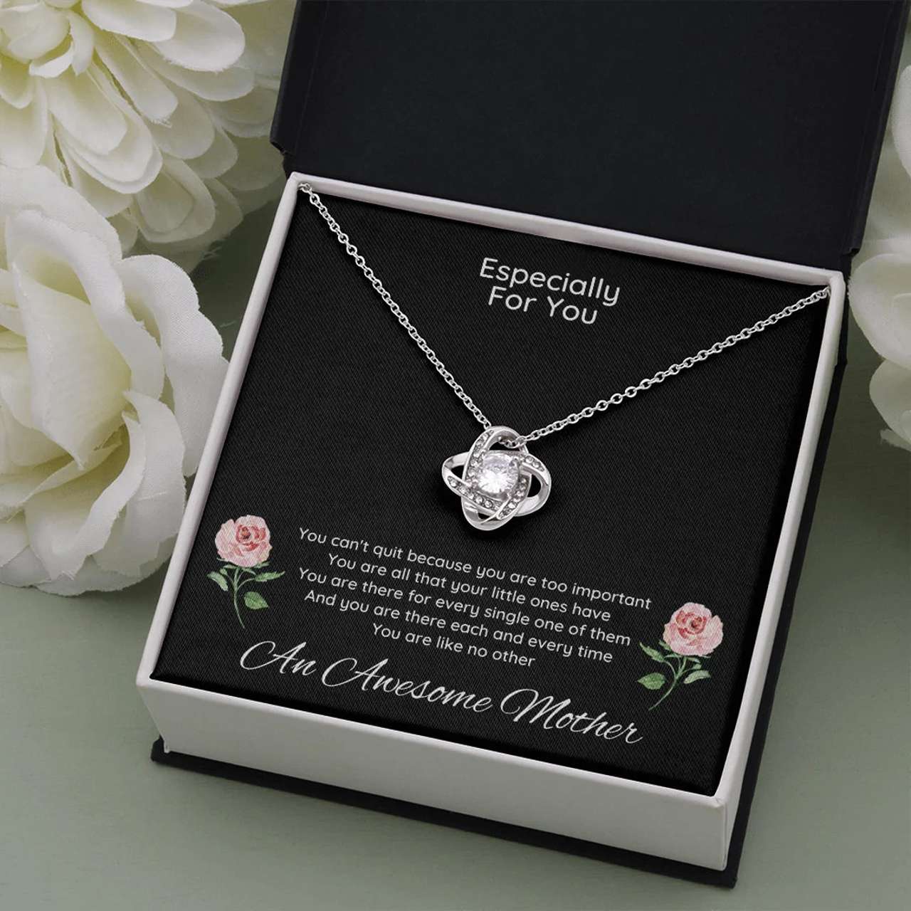 Mom Necklace, Gift For Single Mom Necklace Especially For You An Awesome Mother Gifts for Mother (Mom) Rakva