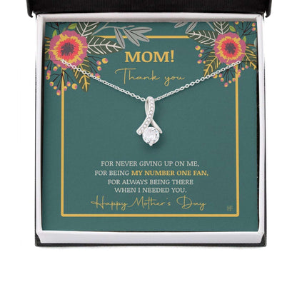 Mom Necklace, Gift For Your Mom On Mother’S Day With Floral Patterns Alluring Beauty Necklaces Gifts for Mother (Mom) Rakva