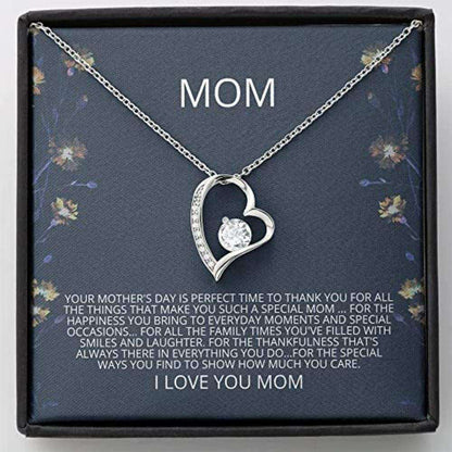 Mom Necklace Gift “ Mother In Law Gift, Son Gift To Mom Necklace Gifts for Mother (Mom) Rakva