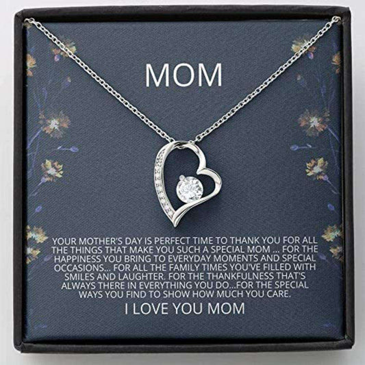 Mom Necklace Gift “ Mother In Law Gift, Son Gift To Mom Necklace Gifts for Mother (Mom) Rakva