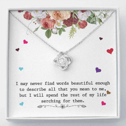 Mom Necklace, Gift Necklace With Message Card General “ Love Stronger Together Gifts for Mother (Mom) Rakva