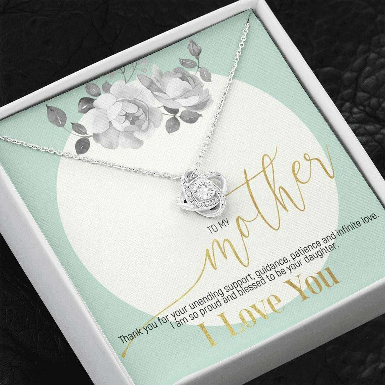 Mom Necklace, Gift To Mother From Daughter Necklace Sp Proud And Blesses Gifts For Daughter Rakva