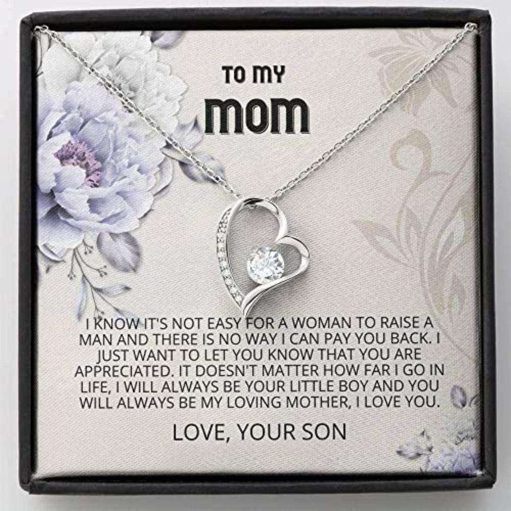 Mom Necklace Gift- You Are Appreciated Necklace, Gift For Her, To My Mom Gifts for Mother (Mom) Rakva