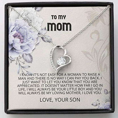 Mom Necklace Gift- You Are Appreciated Necklace, Gift For Her, To My Mom Gifts for Mother (Mom) Rakva