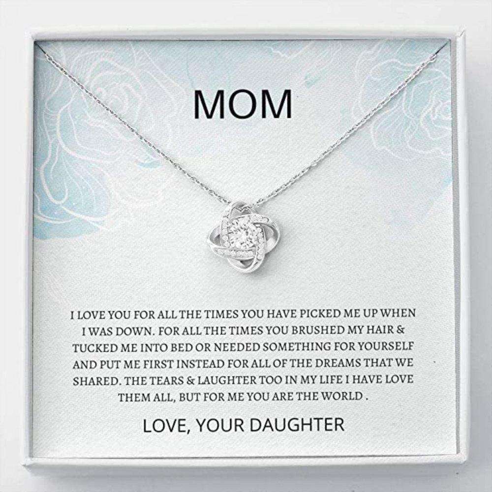 Mom Necklace Gift “ You Are The World Necklace, Gift For Mother’S Day Gifts for Mother (Mom) Rakva