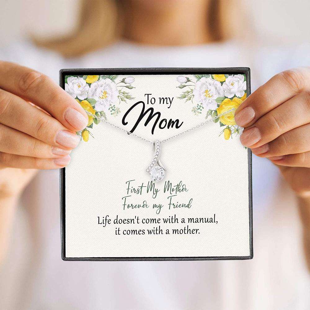 Mom Necklace, Gifts For Mom Grandma Bonus Mom “ Necklace For Mom Gifts for Mother (Mom) Rakva