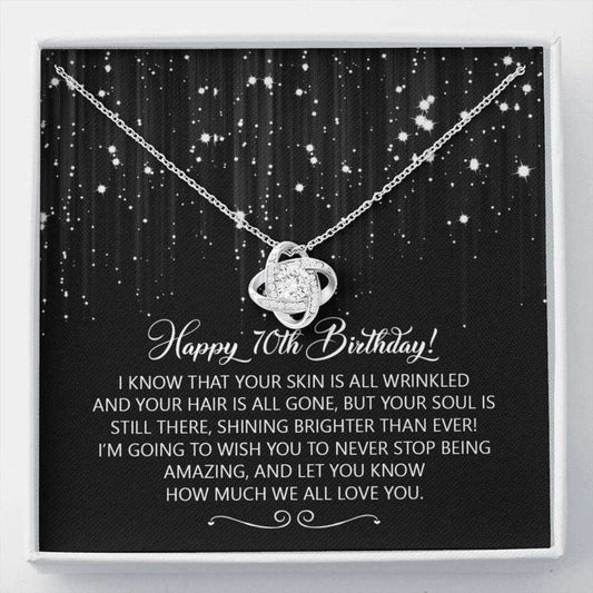 Mom Necklace, Happy 70Th Birthday Gift For Mom, Grandma, 70Th Birthday Gift For Mom, Grandma On Birthday Gifts for Grandmother Rakva