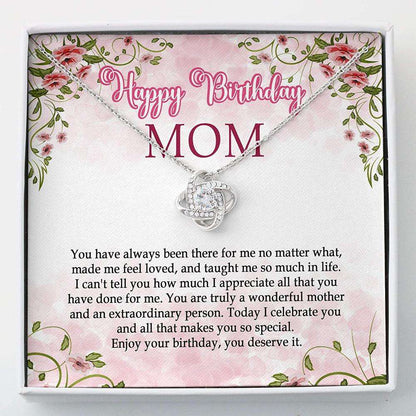 Mom Necklace “ Happy Birthday Mom Gift For Mom Gifts for Mother (Mom) Rakva