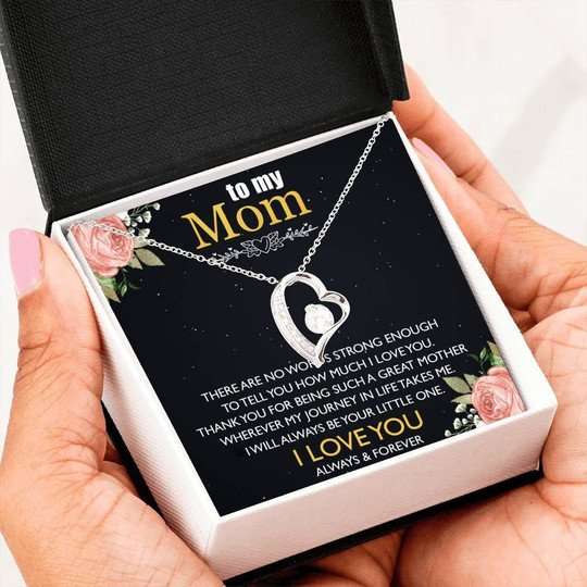 Mom Necklace, How Much I Love You Forever Love Necklace For Mom Gifts for Mother (Mom) Rakva