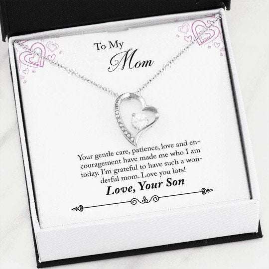 Mom Necklace, How Much I Love You Forever Love Necklace Gift For Mom Gifts for Mother (Mom) Rakva