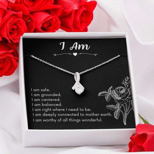 Mom Necklace, I Am Deeply Conected To Mother Earth Alluring Beauty Necklace Gift For Mom Gifts for Mother (Mom) Rakva