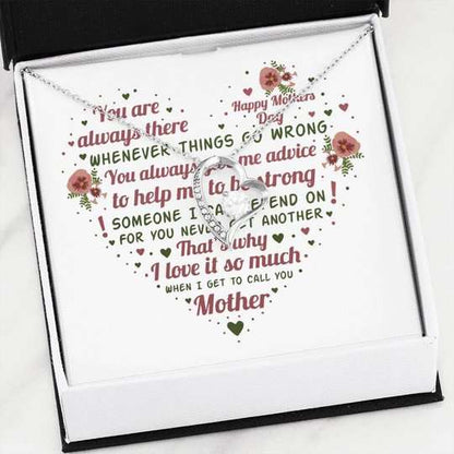 Mom Necklace, I Love It So Much Forever Love Necklace For Mom Gifts for Mother (Mom) Rakva