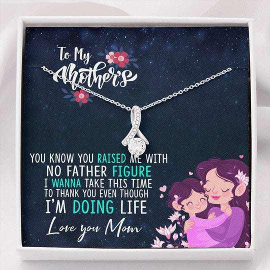 Mom Necklace, I Wanna Take This Time Alluring Beauty Necklace For Mom Gifts for Mother (Mom) Rakva