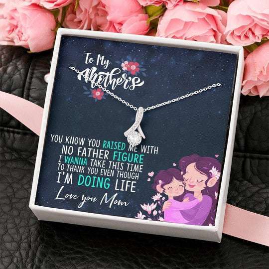 Mom Necklace, I Wanna Take This Time Alluring Beauty Necklace For Mom Gifts for Mother (Mom) Rakva