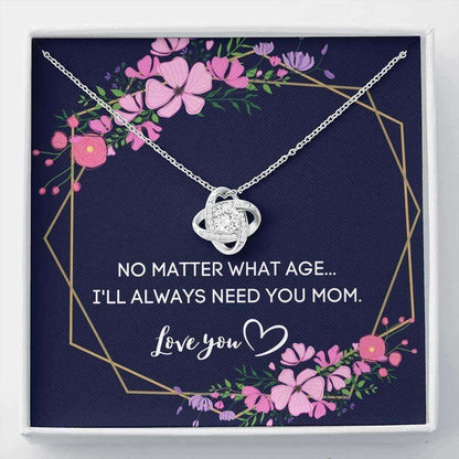 Mom Necklace, I Will Always Need You Mom Necklace Gift For Mom Mama Or Mother Gifts for Mother (Mom) Rakva