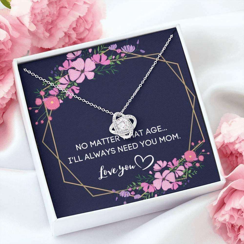 Mom Necklace, I Will Always Need You Mom Necklace Gift For Mom Mama Or Mother Gifts for Mother (Mom) Rakva