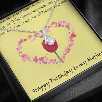 Mom Necklace, I’Ll Always Be Grateful Gift For Mom Alluring Beauty Necklace Thoughtful Valentines Day Gifts For Her Gifts for Mother (Mom) Rakva