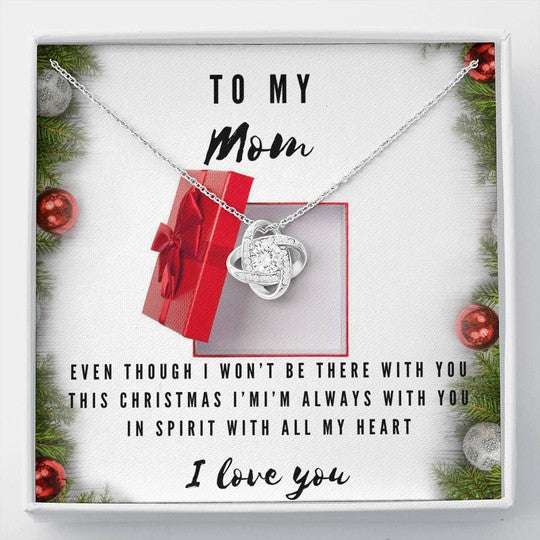 Mom Necklace, I’M Always With You In Spirit Love Knot Necklace Gift For Mom Gifts for Mother (Mom) Rakva