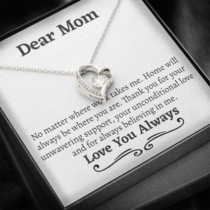 Mom Necklace, Long Distance Mom Gift, Mother Daughter Long Distance, Mom Gift From Son, Memorable Gift For Mom, Gift For Mom Gifts For Daughter Rakva