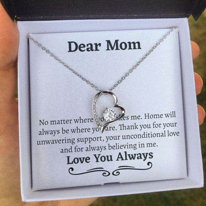 Mom Necklace, Long Distance Mom Gift, Mother Daughter Long Distance, Mom Gift From Son, Memorable Gift For Mom, Gift For Mom Gifts For Daughter Rakva