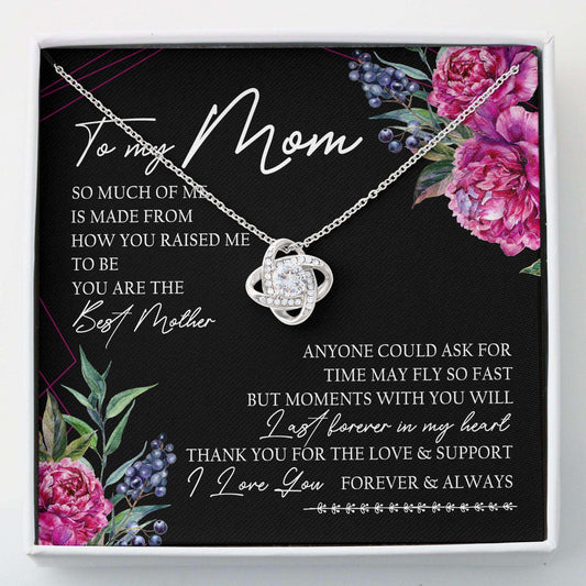 Mom Necklace, Love Knots “ To My Mom Mothers Day Necklace Gifts Gifts for Mother (Mom) Rakva