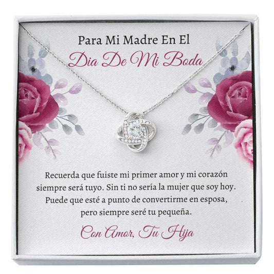 Mom Necklace, Madre De La Novia Gift “ Keepsake Bride’S Mom “ Latina Mom Of Bride Wedding Necklace “ Madre De La Novia Gifts for Mother (Mom) Rakva