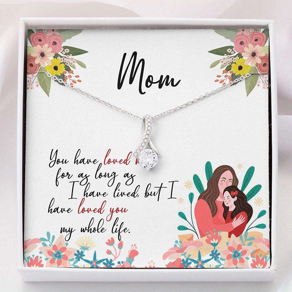 Mom Necklace “ Mama Was My Greatest Necklace With Gift Box Gifts for Mother (Mom) Rakva