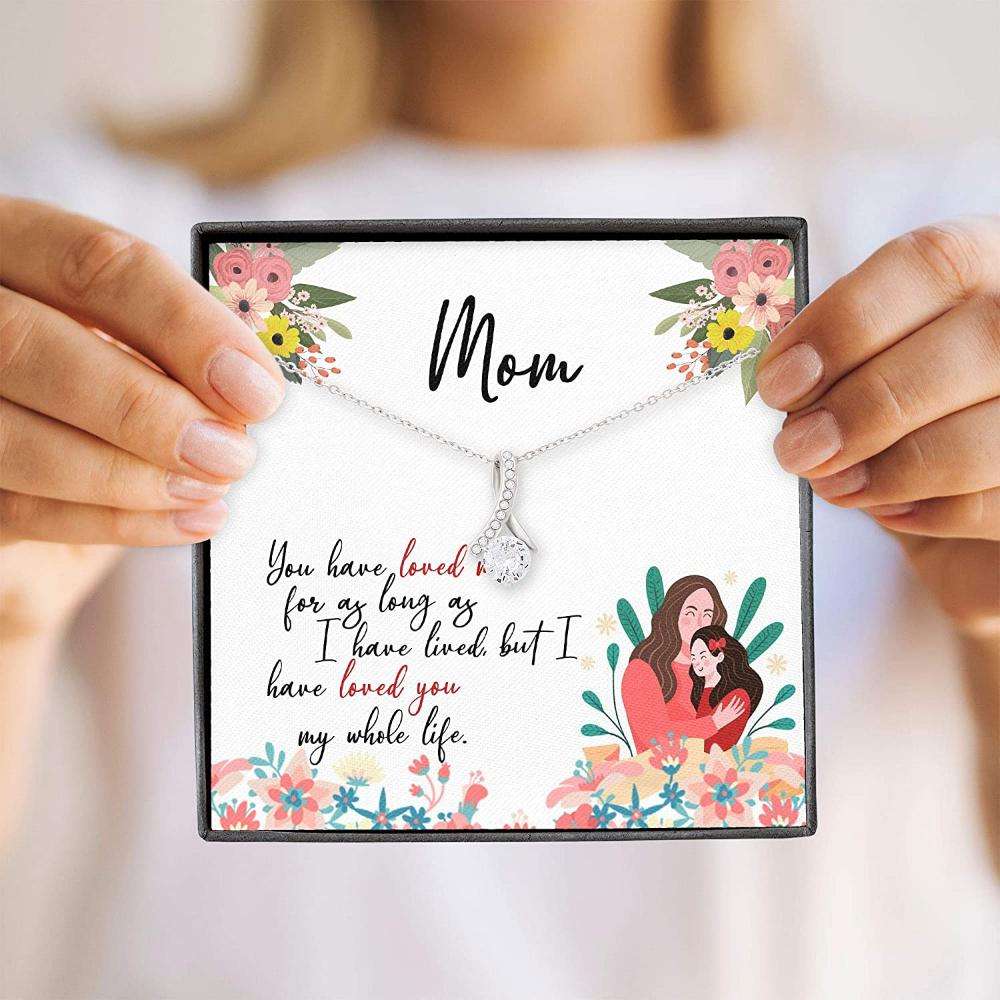 Mom Necklace “ Mama Was My Greatest Necklace With Gift Box Gifts for Mother (Mom) Rakva