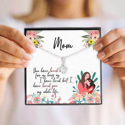 Mom Necklace “ Mama Was My Greatest Necklace With Gift Box Gifts for Mother (Mom) Rakva