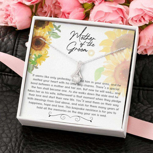 Mom Necklace, Meaningful Mother Of The Bride Necklace Gift, Gift To Mother Of The Bride From Friend Gifts for Mother (Mom) Rakva