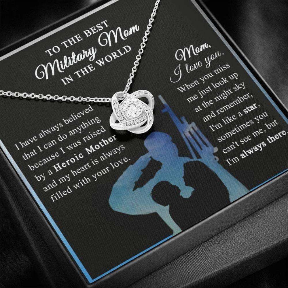 Mom Necklace, Military Mom Jewelry, Proud Army Mom Necklace, Military Mommy Necklace, Military Mom Gift, Army Mother Necklace, Gift For Military Mom Gifts for Mother (Mom) Rakva