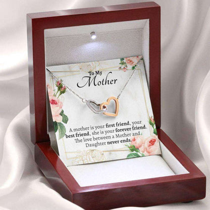 Mom Necklace, Mom Best Friend Gift, My Mom My Best Friend, Mom Gift From Daughter, Daughter To Mom Necklace Dughter's Day Rakva