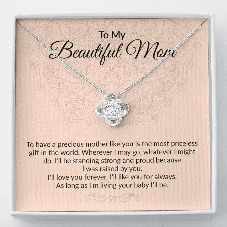 Mom Necklace, Mom Christmas Necklace From Daughter Gift For Mom From Daughter Mom Gift Mothers Day Necklace Mother Poem Gifts For Daughter Rakva