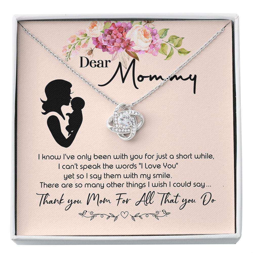 Mom Necklace, Mom Gift From Baby, Gift For New Moms After Birth, Birthday Necklace Gift From Baby To Mom, Gift For Mom From Baby Boy Gifts for Mother (Mom) Rakva