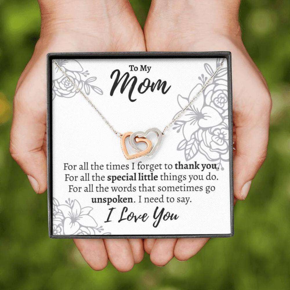 Mom Necklace, Mom Gift, Gift For Mom From Daughter, Mother Birthday Necklace, Meaningful Gift For Mom, Christmas Gift For Mom Gifts For Daughter Rakva