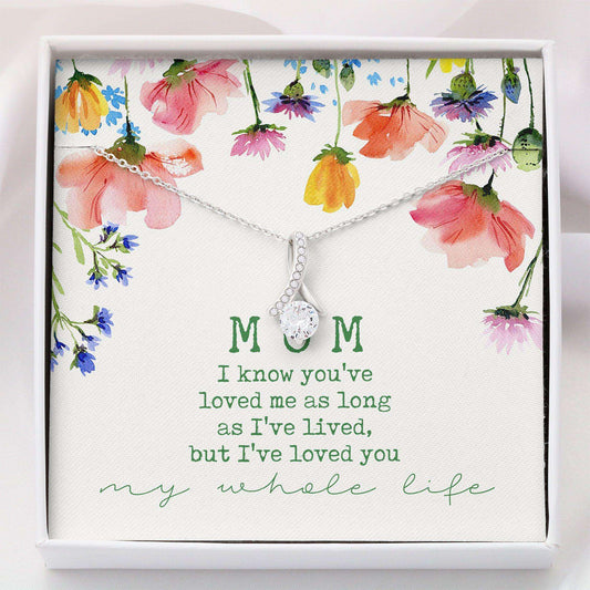 Mom Necklace, Mom Gift, Mother Necklace “ Gift For Mom Mothers Day Beauty Necklace Gifts for Mother (Mom) Rakva