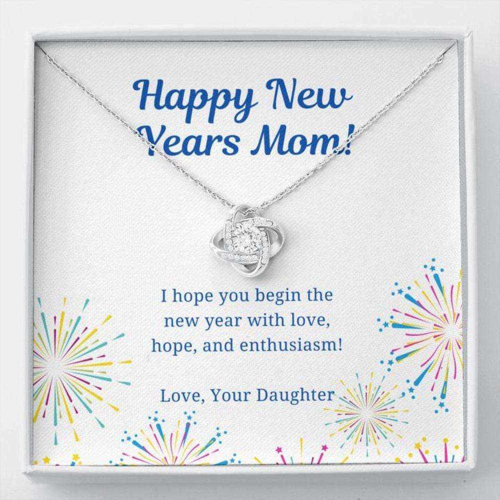 Mom Necklace, Mom Necklace “ Necklace For Mom “ Gift Necklace To Mom Happy New Years From Daughter Gifts For Daughter Rakva