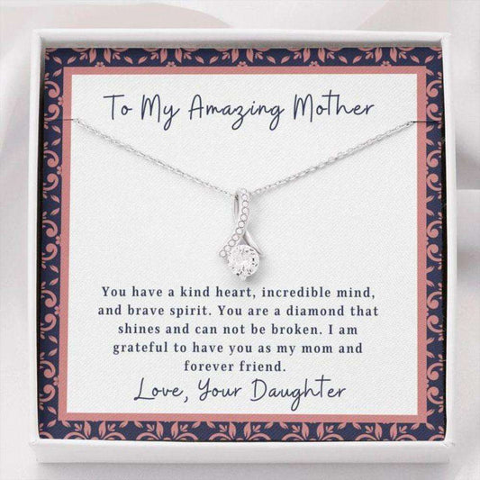 Mom Necklace, Mom Necklace “ Necklace For Mom “ Gift Necklace To My Mother From Daughter Gifts For Daughter Rakva