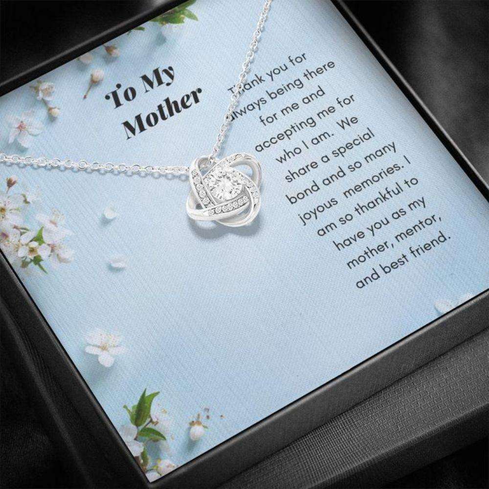 Mom Necklace, Mom Necklace “ Necklace For Mom “ To My Mother Thank You Gift Gifts for Mother (Mom) Rakva