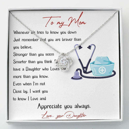 Mom Necklace, Mom Nurse Gift “ Mothers Day Necklace Gift For Mom -Necklace With Gift Box Gifts for Mother (Mom) Rakva