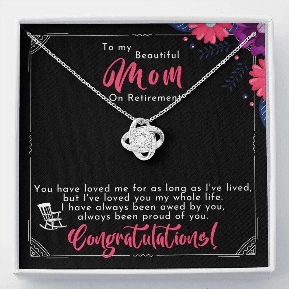 Mom Necklace, Mom Retirement Necklace, Gift For Mother Necklace Gifts for Mother (Mom) Rakva