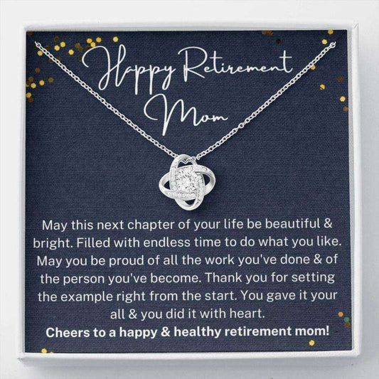 Mom Necklace, Mom Retirement Necklace, Retirement Gift For Mom, Gift For Retiring Mother Gifts for Mother (Mom) Rakva