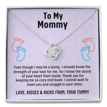 Mom Necklace, Mom To Be Gift, Gift For Expecting Mom, Pregnancy Gift, Mama Present From Unborn Baby, Mommy To Be Gift Gifts For Mom To Be (Future Mom) Rakva