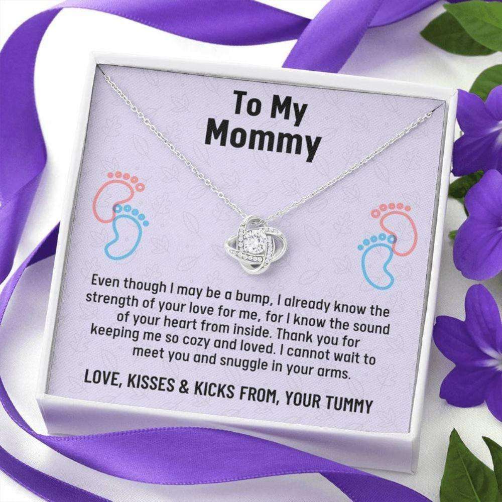 Mom Necklace, Mom To Be Gift, Gift For Expecting Mom, Pregnancy Gift, Mama Present From Unborn Baby, Mommy To Be Gift Gifts For Mom To Be (Future Mom) Rakva