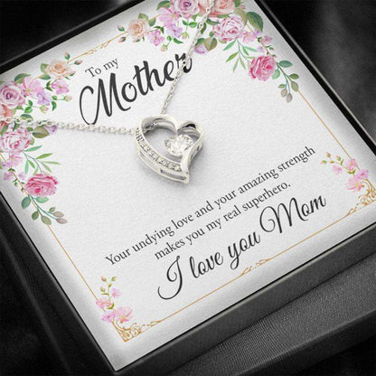 Mom Necklace, Mom, You Are My Superhero Necklace, Gift For Mom Mother’S Day Gifts for Mother (Mom) Rakva