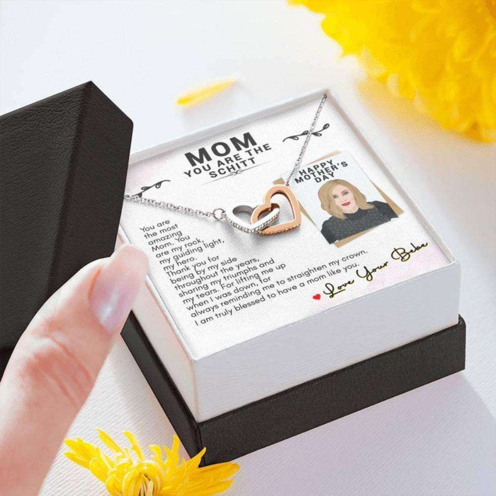 Mom Necklace, Mom Œyou Are The Schitt”, Schitt’S Creek Necklace Gift For Mom, Mother’S Day Gift Gifts for Mother (Mom) Rakva