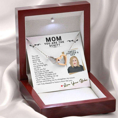 Mom Necklace, Mom Œyou Are The Schitt”, Schitt’S Creek Necklace Gift For Mom, Mother’S Day Gift Gifts for Mother (Mom) Rakva