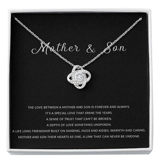 Mom Necklace, Mother And Son Necklace, Mother And Son Gifts, Mom Necklace From Son, Mom Gift From Son, Gift For Mom From Son Gifts for Mother (Mom) Rakva