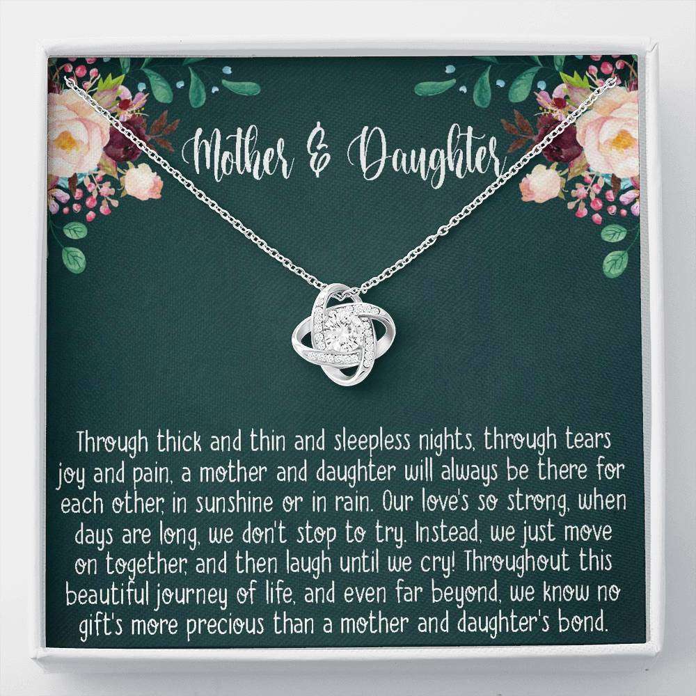 Mom Necklace, Mother & Daughter Necklace Gift, Mother’S Day Gifts For Mom From Daughter Dughter's Day Rakva