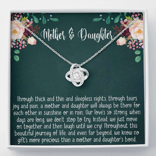 Mom Necklace, Mother & Daughter Necklace Gift, Mother’S Day Gifts For Mom From Daughter Dughter's Day Rakva